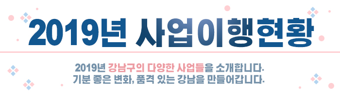 2019 사업이행현황