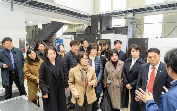 강남구의회 복지도시위원회, 수서동 730 로봇연구시설 현장방문