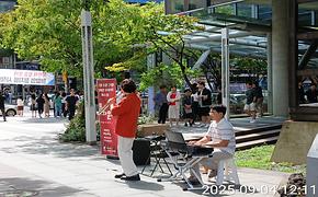 오행(오후의 행복) 동행(동네 행복) 건행(건강한 행복) 버스킹