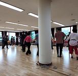 주민자치프로그램 사교댄스반 수업 사진